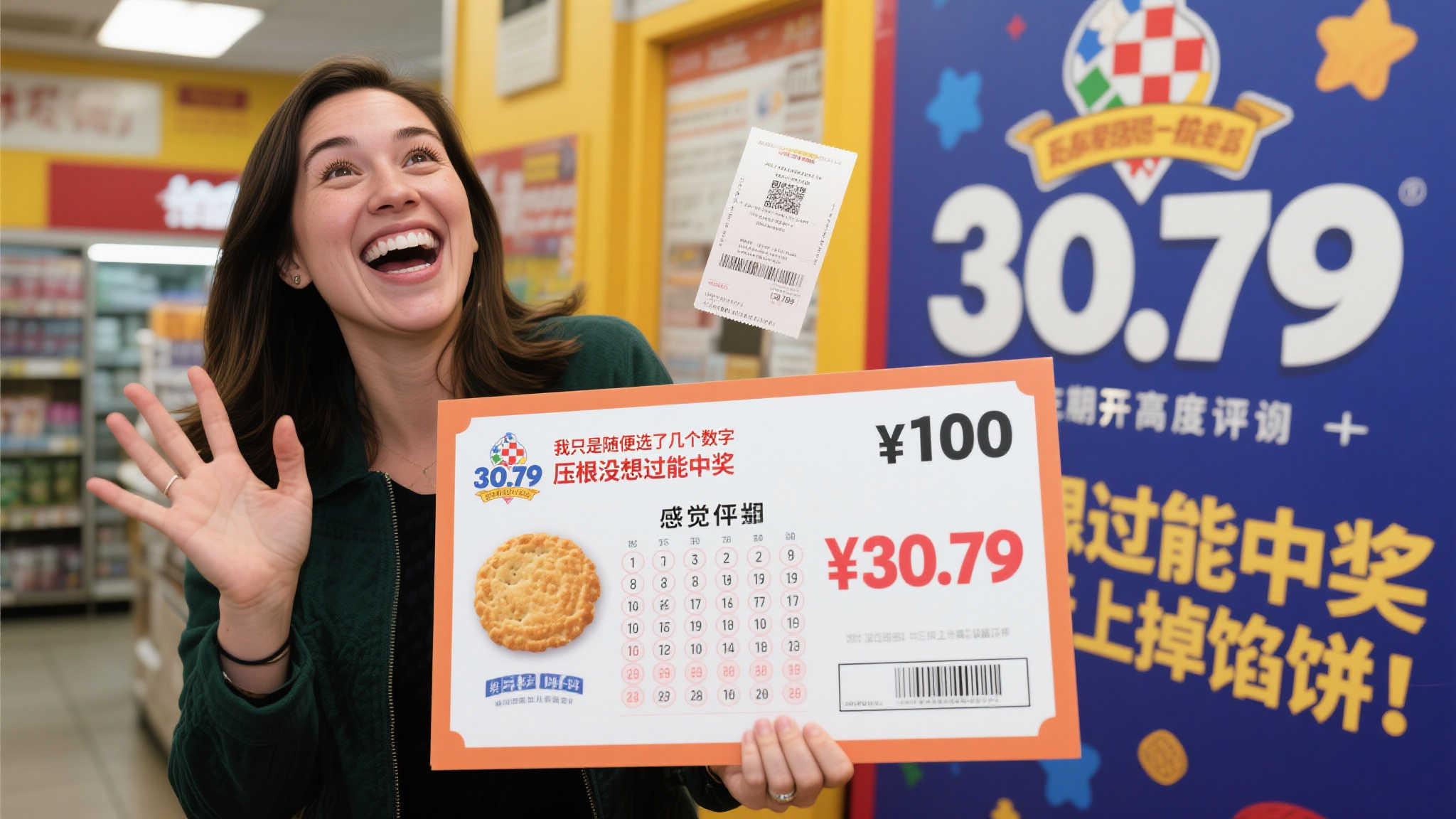 女子百元自选票意外斩获快乐8玩法30.7万大奖,惊喜直呼不可思议 女子百元自选票意外斩获快乐8玩法30.7万大奖,惊喜直呼不可思议