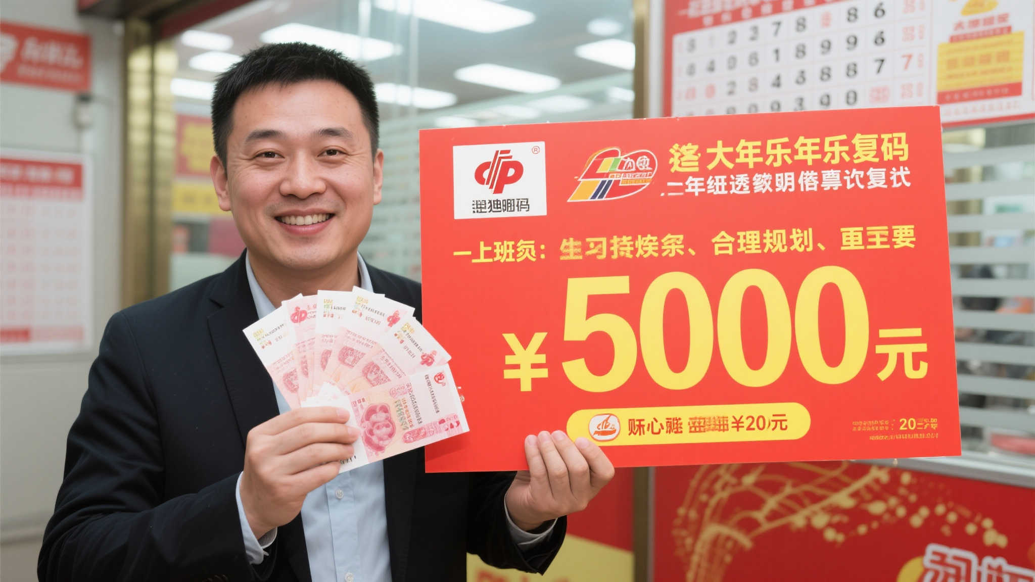 彩民选购大乐透套餐票喜中1003万巨奖,店主揭秘内情... 彩民选购大乐透套餐票喜中1003万巨奖,店主揭秘内情...