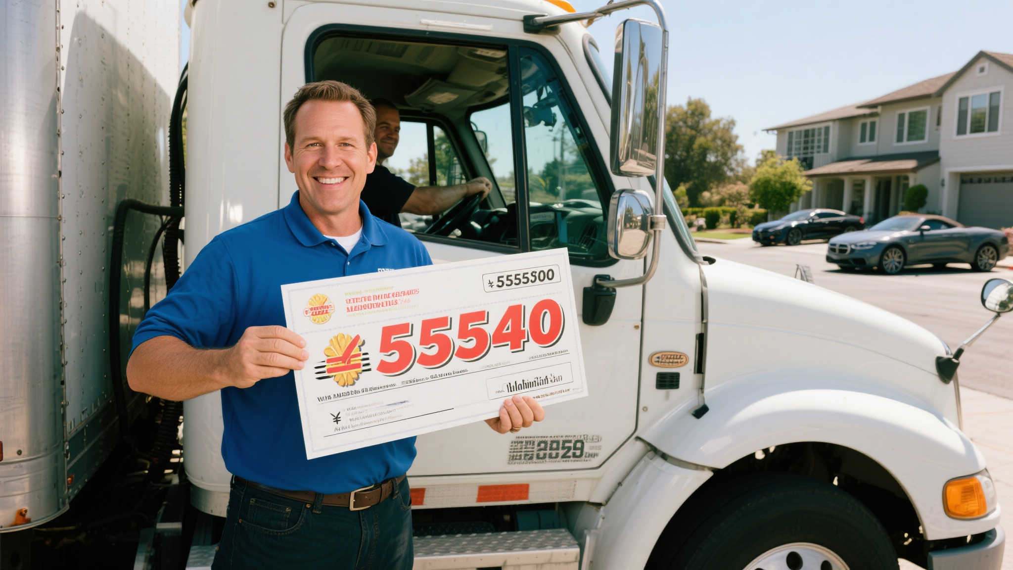 硅谷卡车司机中5454万巨奖 仍坚持日常工作 硅谷卡车司机中5454万巨奖 仍坚持日常工作