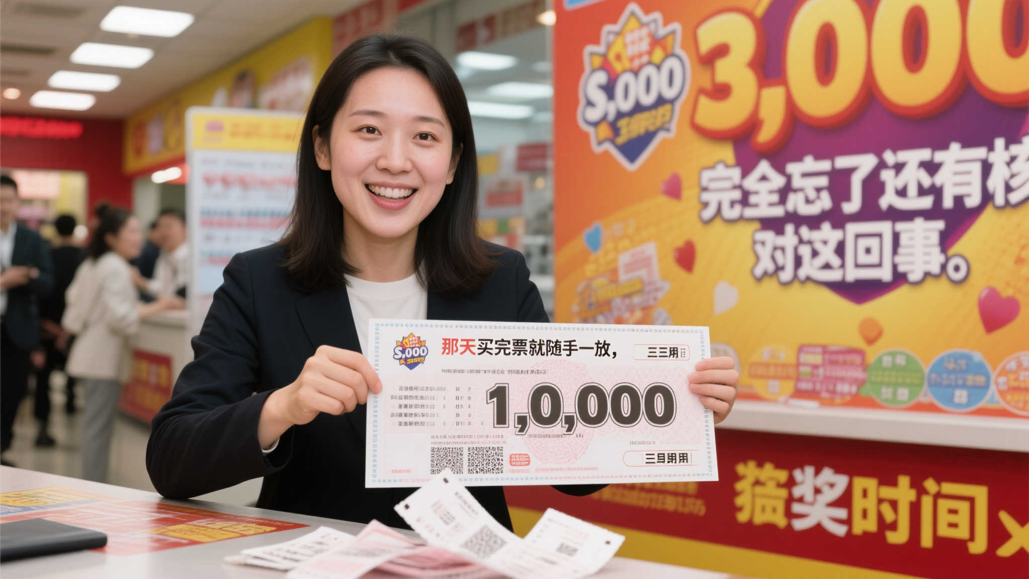 女子中2159万大奖无察觉 彩票床头柜藏3月终发现